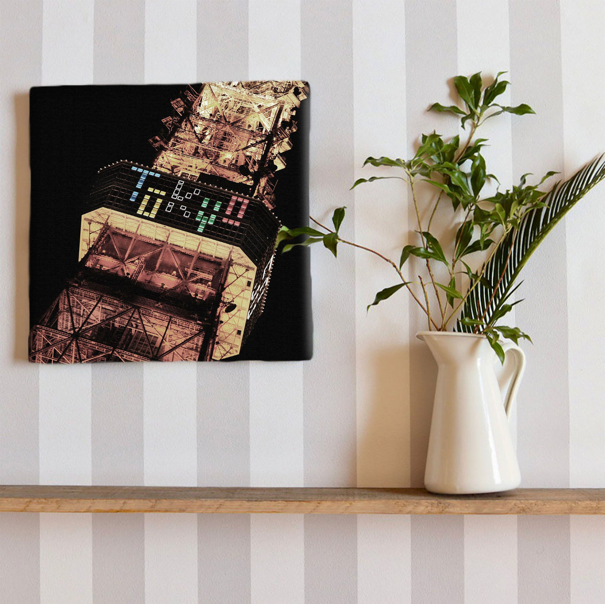 秦義之のファブリックパネル 一人暮らし インテリア hat-0018 - ArtDeli. アートパネル専門店