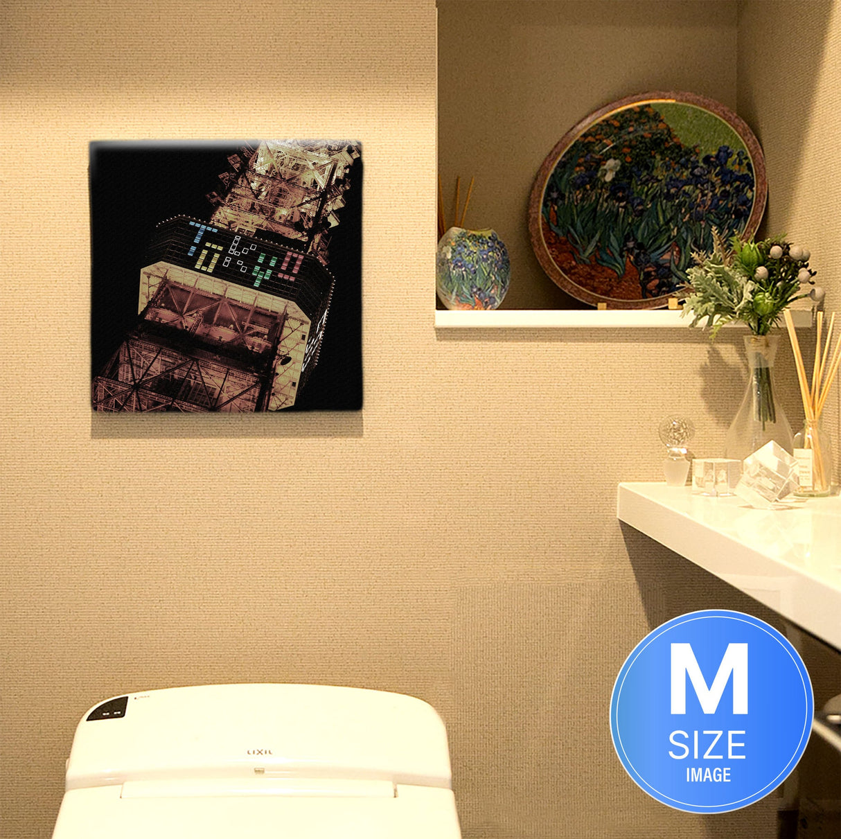 秦義之のファブリックパネル 一人暮らし インテリア hat-0018 - ArtDeli. アートパネル専門店