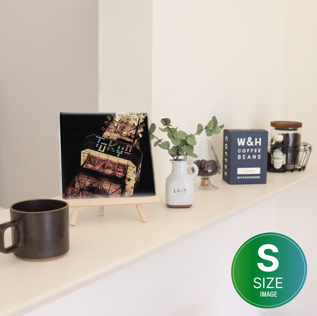 秦義之のファブリックパネル 一人暮らし インテリア hat-0018 - ArtDeli. アートパネル専門店