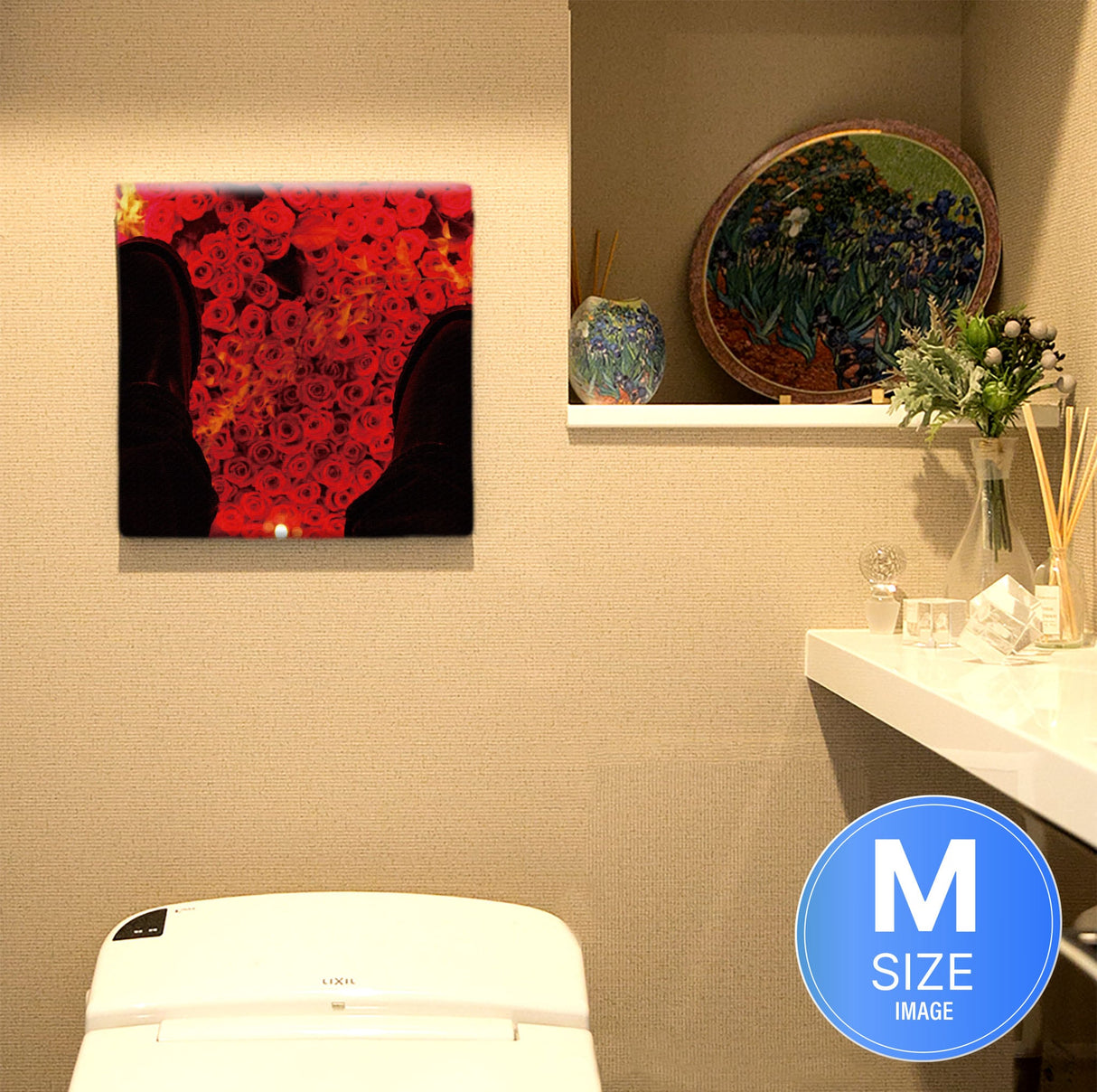 秦義之のファブリックパネル ウォールデコ インテリア hat-0019 - ArtDeli. アートパネル専門店