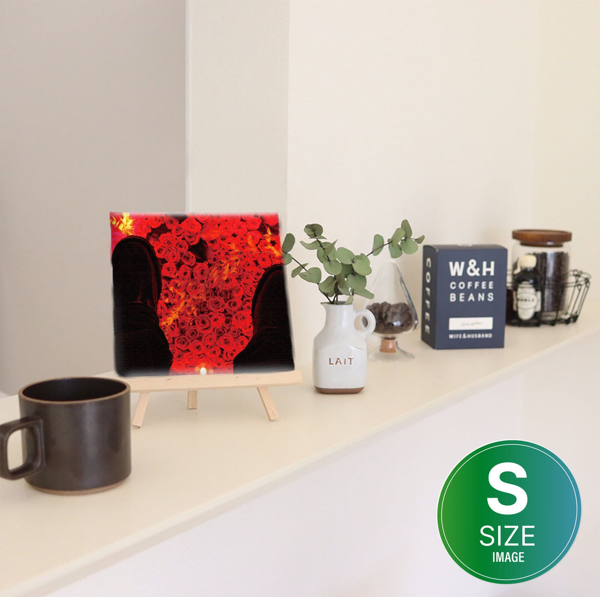 秦義之のファブリックパネル ウォールデコ インテリア hat-0019 - ArtDeli. アートパネル専門店