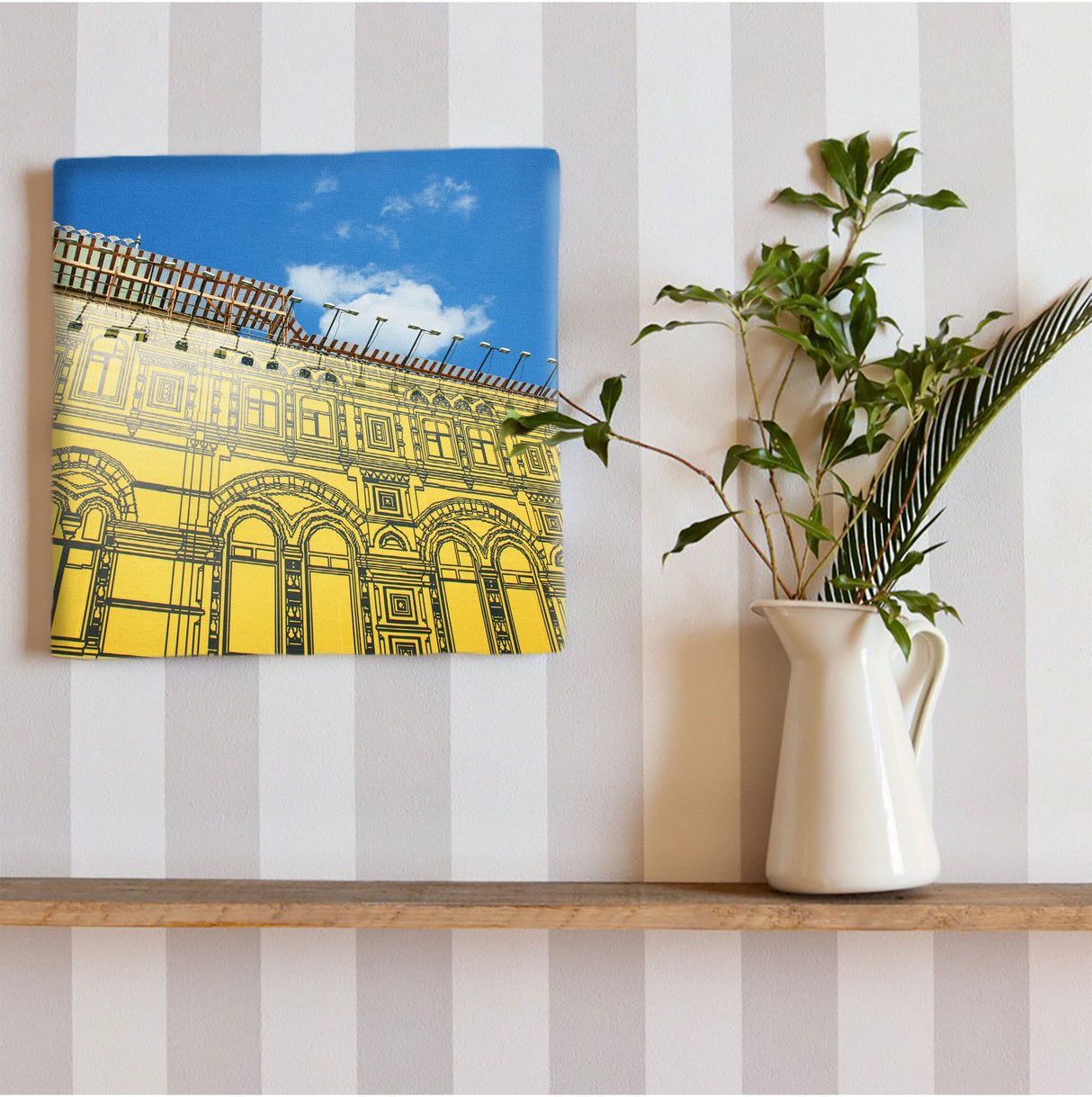 秦義之のファブリックパネル 写真 壁掛け hat-0023 - ArtDeli. アートパネル専門店