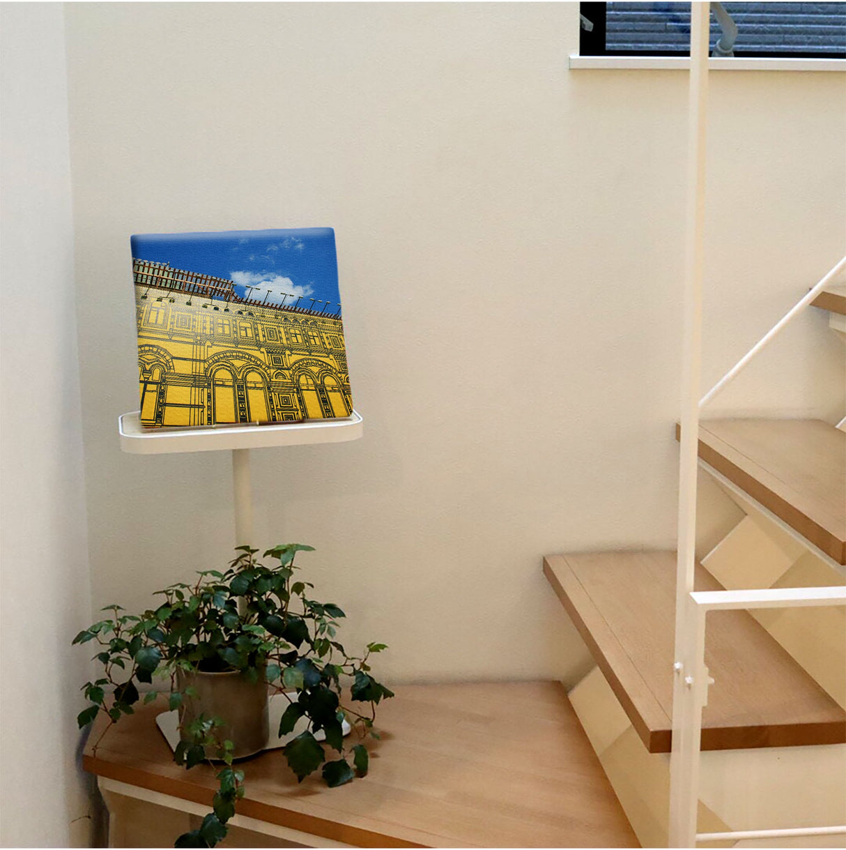 秦義之のファブリックパネル 写真 壁掛け hat-0023 - ArtDeli. アートパネル専門店