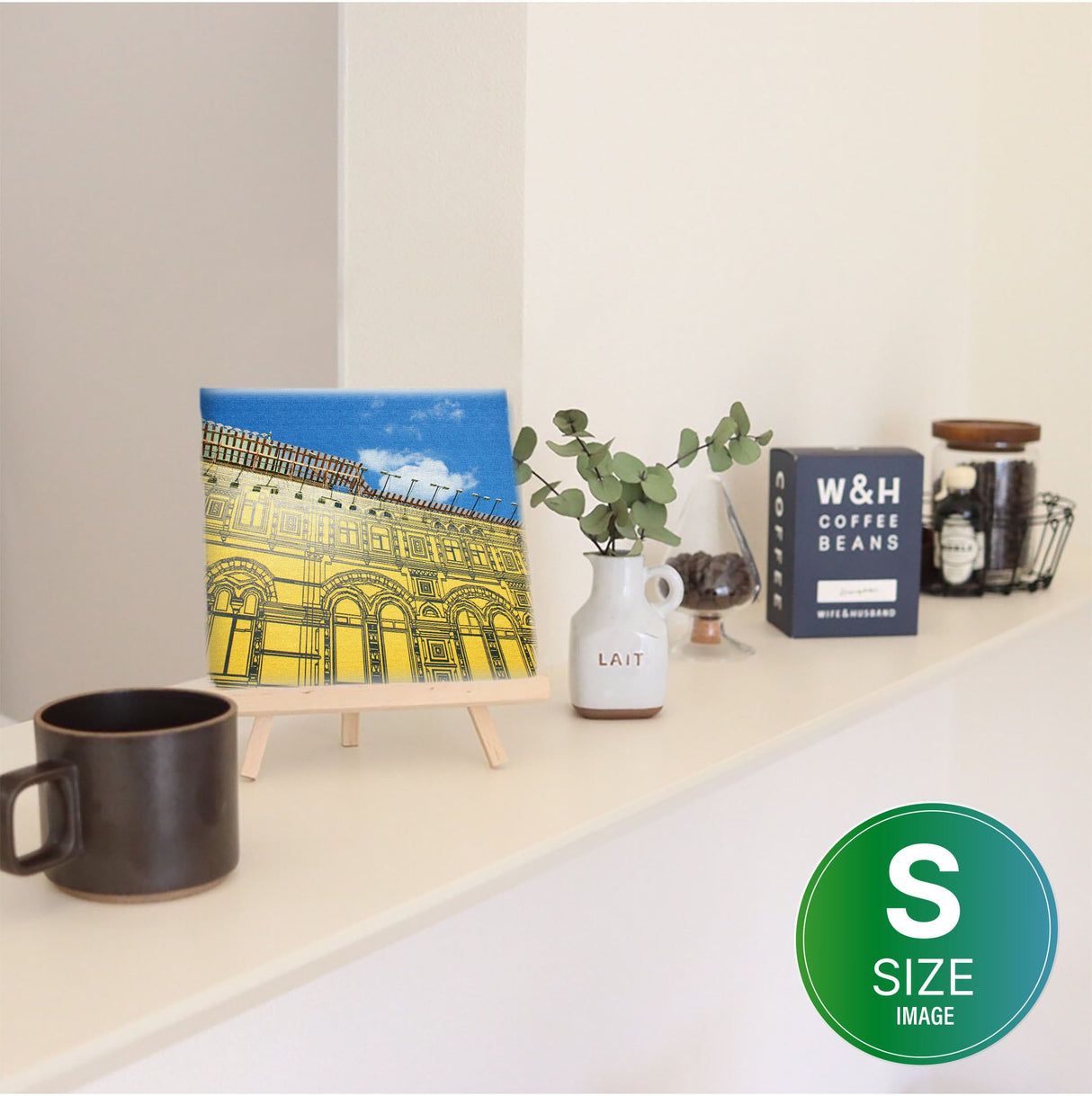 秦義之のファブリックパネル 写真 壁掛け hat-0023 - ArtDeli. アートパネル専門店