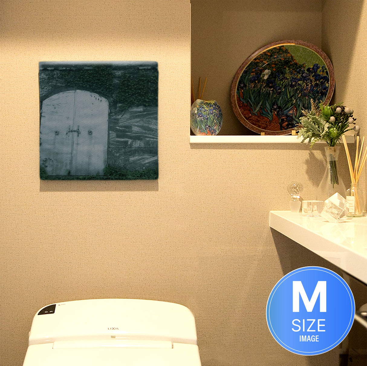 秦義之のファブリックパネル アート 雑貨 hat-0025-l - ArtDeli. アートパネル専門店