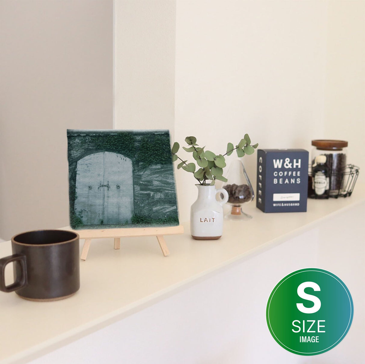 秦義之のファブリックパネル アート 雑貨 hat-0025-l - ArtDeli. アートパネル専門店