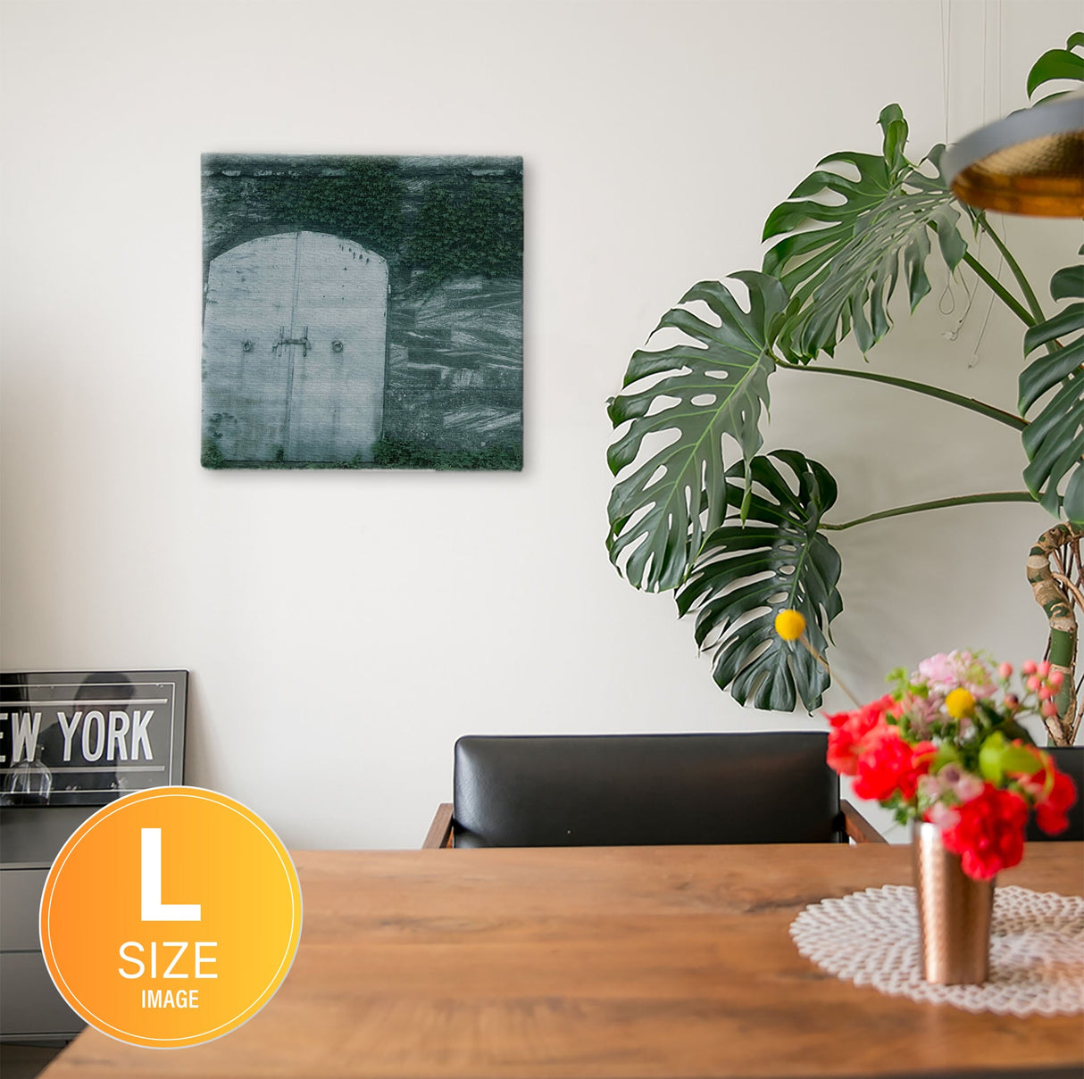 秦義之のファブリックパネル アート 雑貨 hat-0025-l - ArtDeli. アートパネル専門店