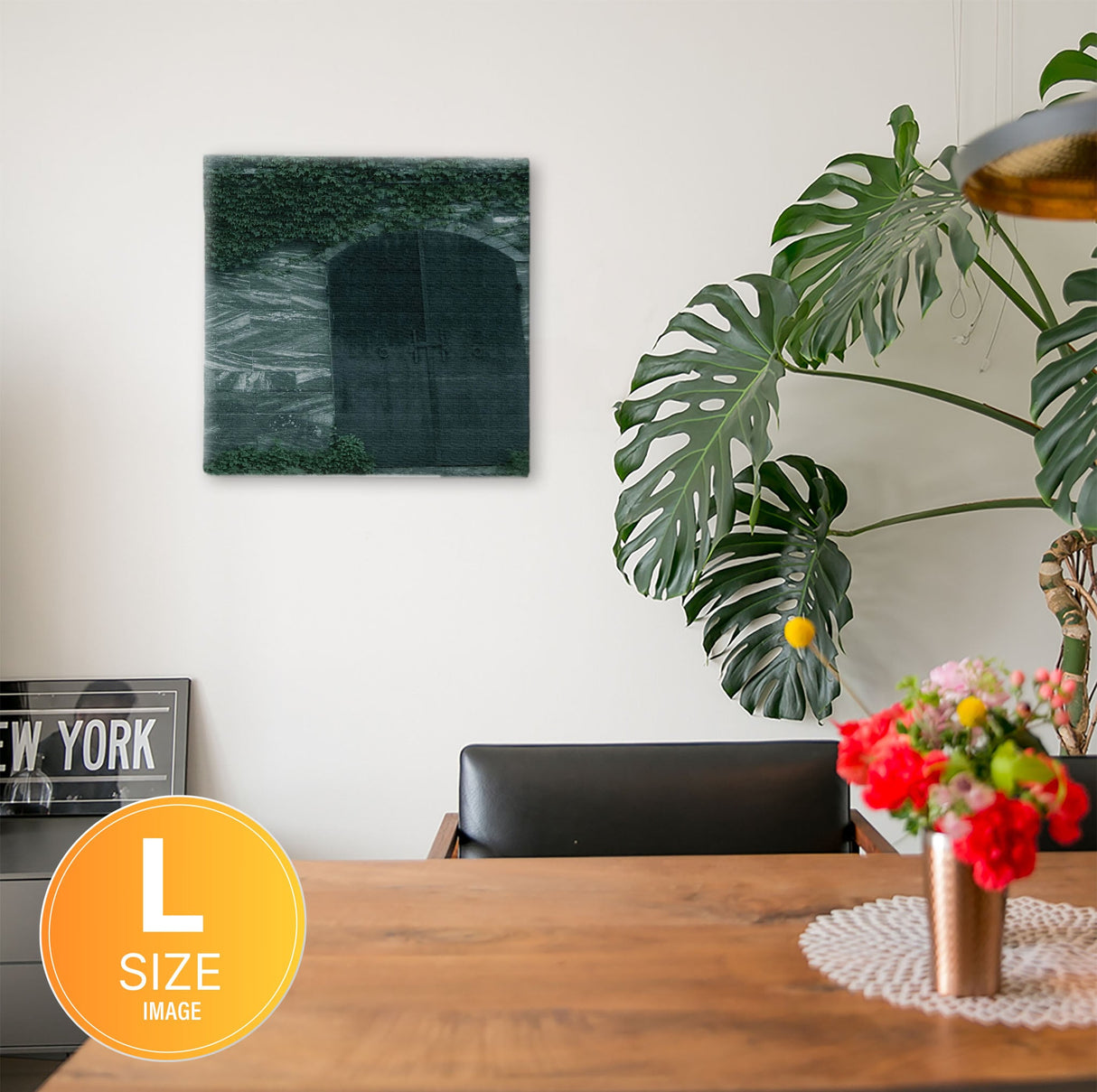 秦義之のファブリックパネル 壁掛け アート hat-0025-r - ArtDeli. アートパネル専門店