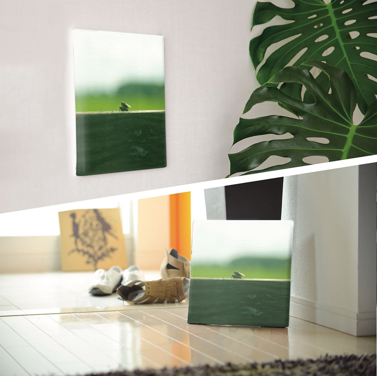 秦義之のファブリックパネル ウォールデコ インテリア hat-0026 - ArtDeli. アートパネル専門店