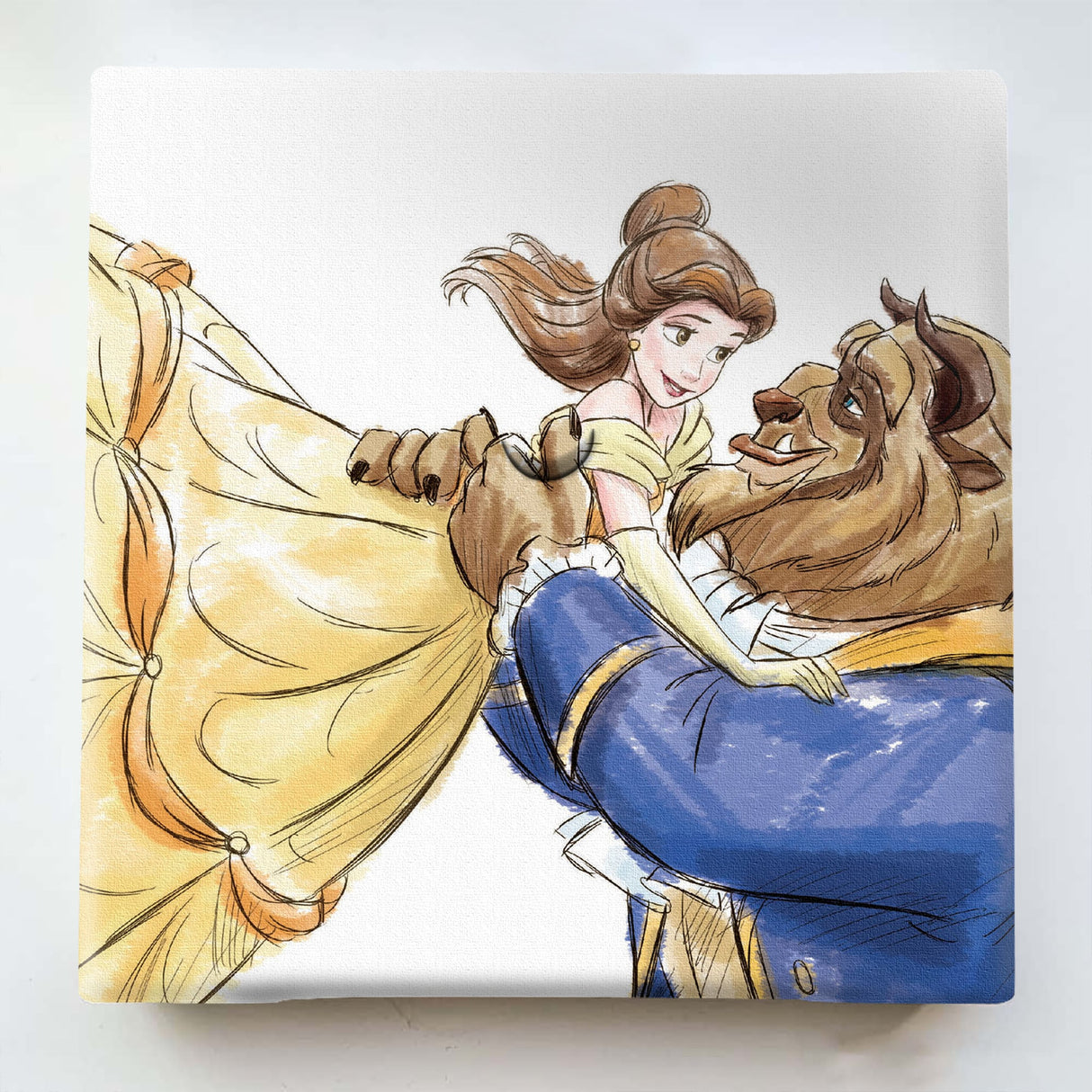 美女と野獣のIKEBANA 20×20×2.7cm 一輪挿し 花瓶 ディズニープリンセス ベル IKE-DSNY-2106-01