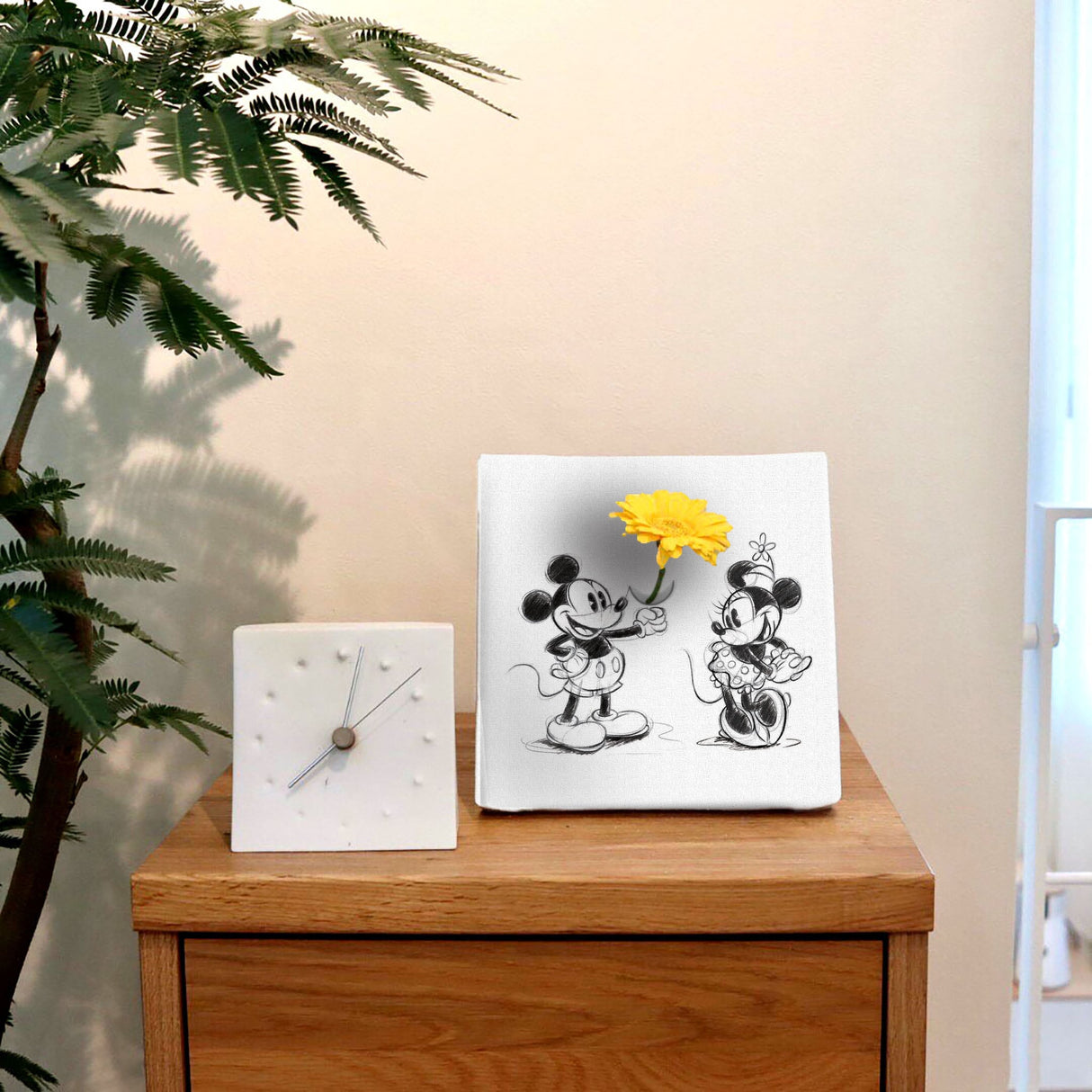 ミッキーマウスのIKEBANA 20×20×2.7cm 一輪挿し 花瓶 インテリア雑貨ミニーマウス IKE-DSNY-2106-05