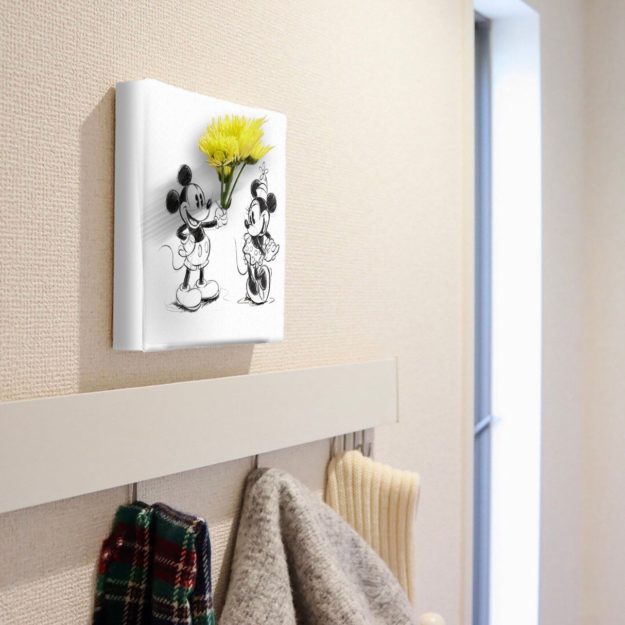 ミッキーマウスのIKEBANA 20×20×2.7cm 一輪挿し 花瓶 インテリア雑貨ミニーマウス IKE-DSNY-2106-05