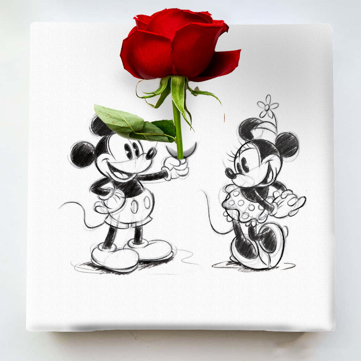 ミッキーマウスのIKEBANA 20×20×2.7cm 一輪挿し 花瓶 インテリア雑貨ミニーマウス IKE-DSNY-2106-05