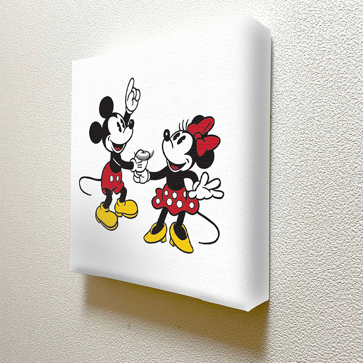 ミッキーマウスのIKEBANA 20×20×2.7cm 一輪挿し 花瓶 ミニーマウス カップル IKE-DSNY-2106-09