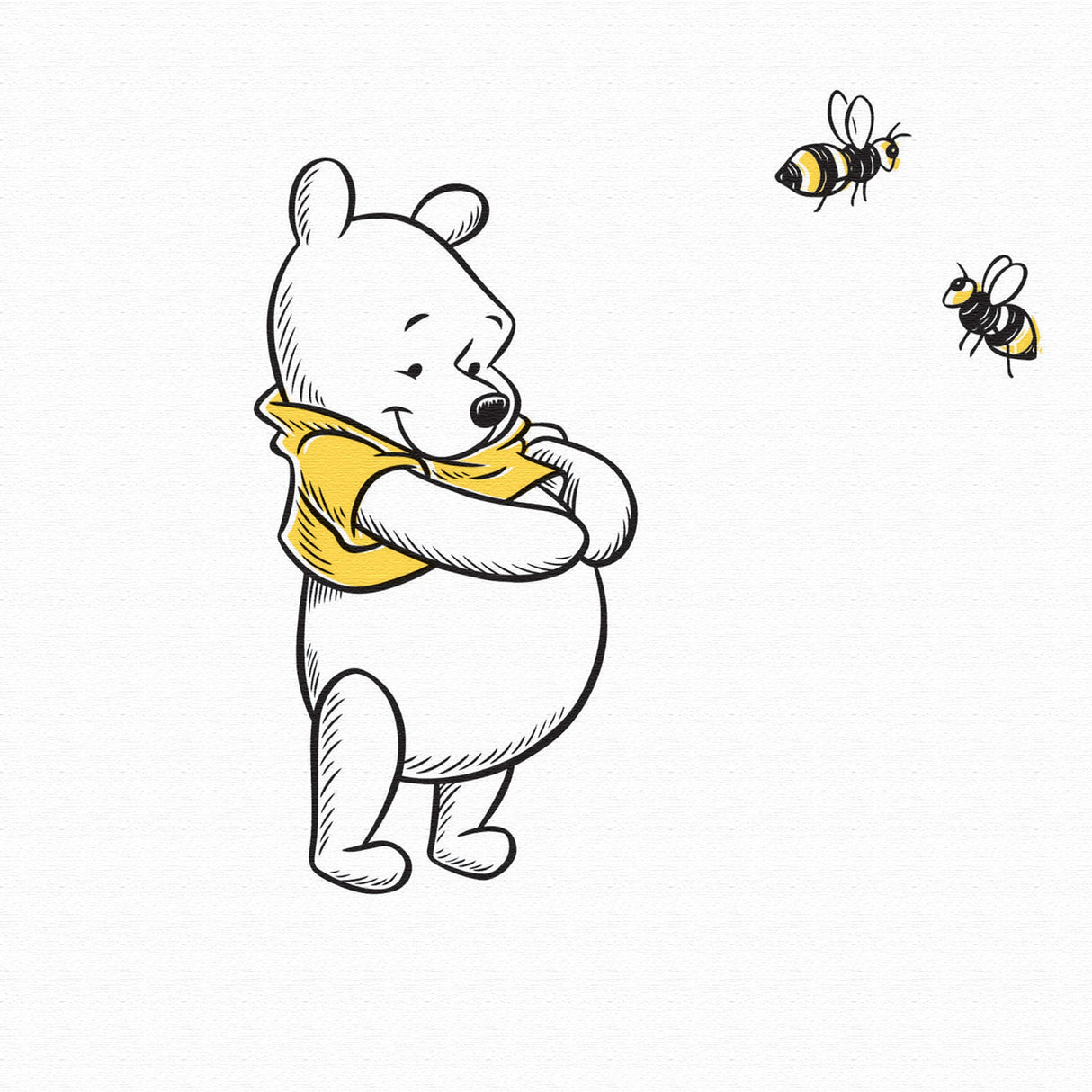 くまのプーさんのIKEBANA 20×20×2.7cm 一輪挿し 花瓶 プー シンプル IKE-DSNY-2106-10