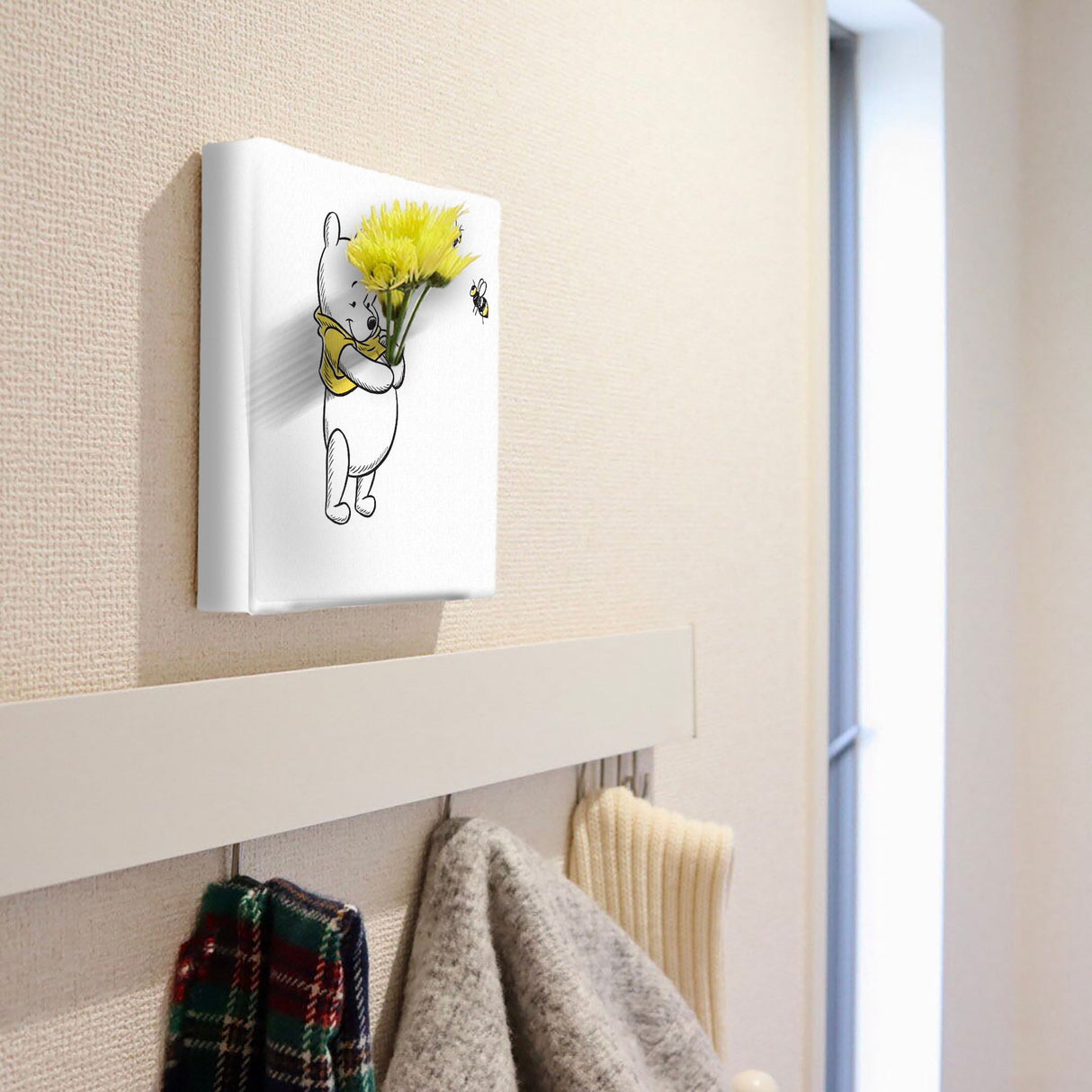 くまのプーさんのIKEBANA 20×20×2.7cm 一輪挿し 花瓶 プー シンプル IKE-DSNY-2106-10