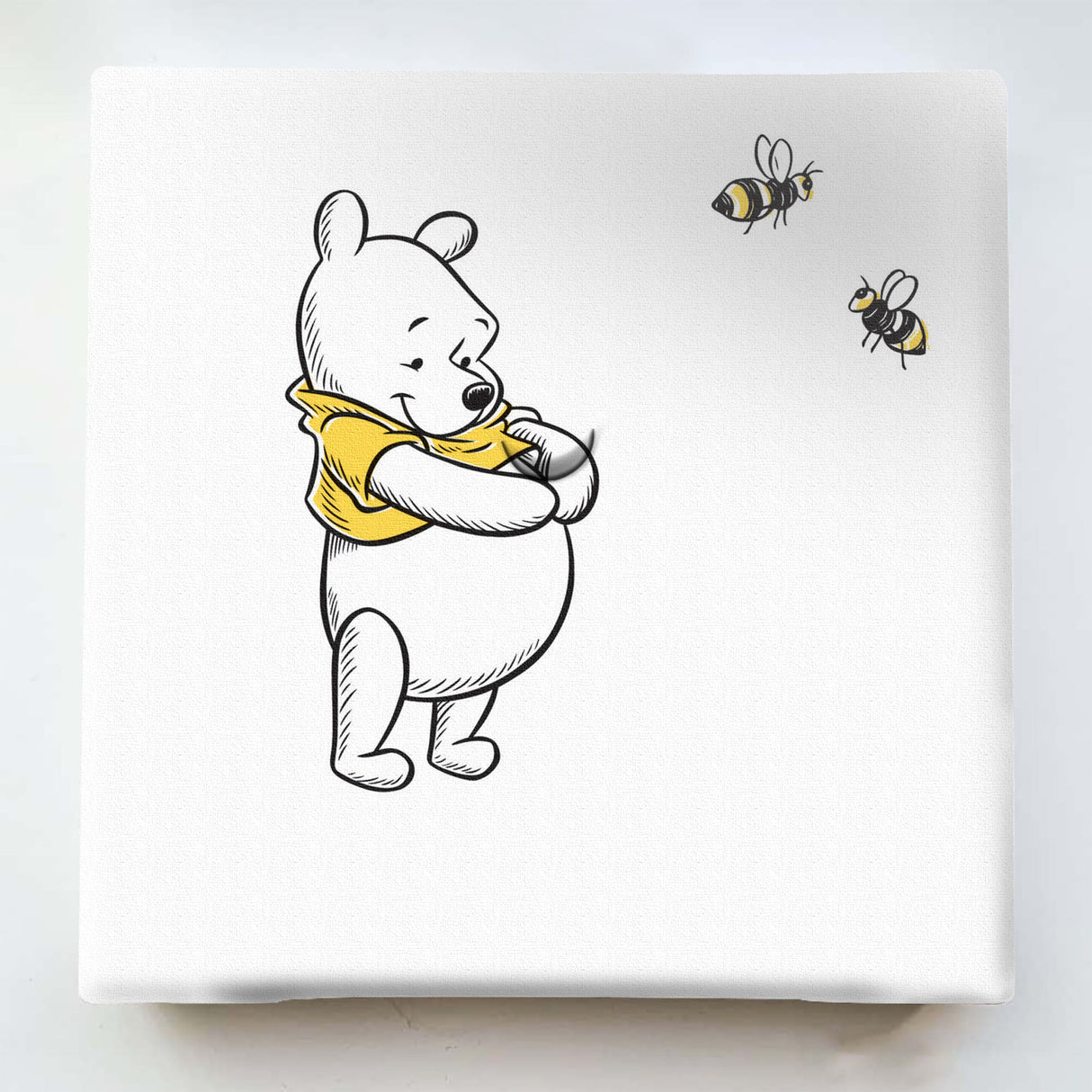 くまのプーさんのIKEBANA 20×20×2.7cm 一輪挿し 花瓶 プー シンプル IKE-DSNY-2106-10