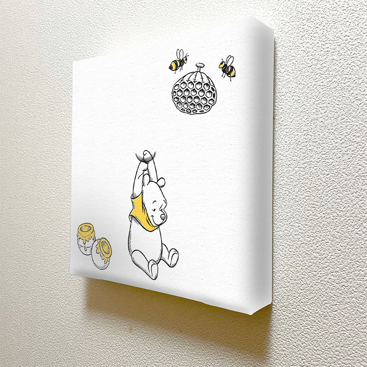 くまのプーさんのIKEBANA 20×20×2.7cm 一輪挿し 花瓶 プー シンプル IKE-DSNY-2106-11