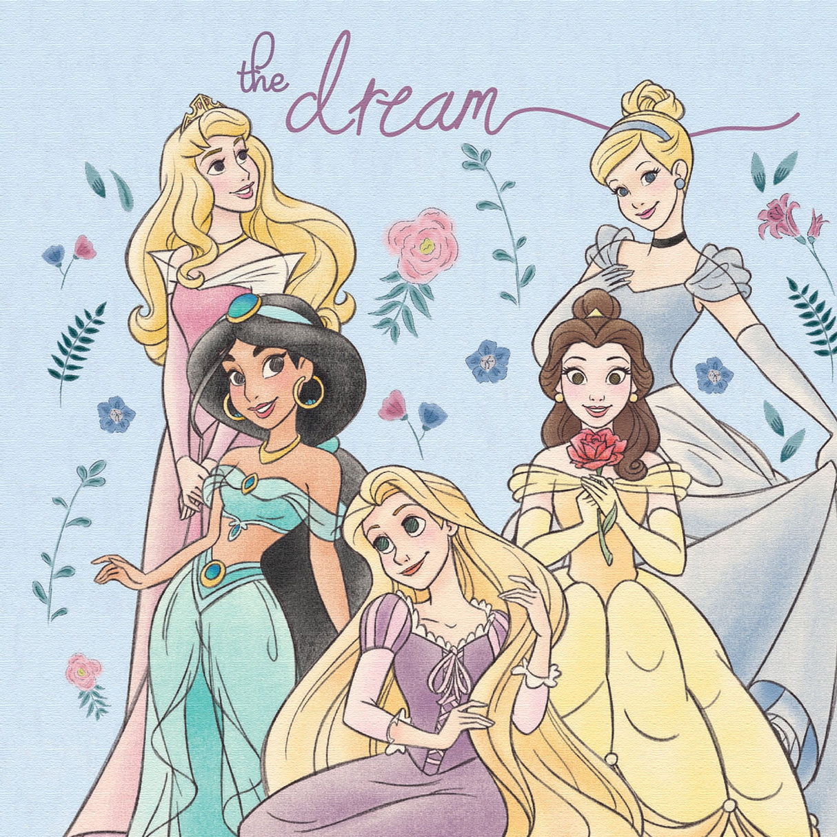 ディズニープリンセスのIKEBANA 20×20×2.7cm 一輪挿し 花瓶 ラプンツェル シンデレラ IKE-DSNY-2106-12