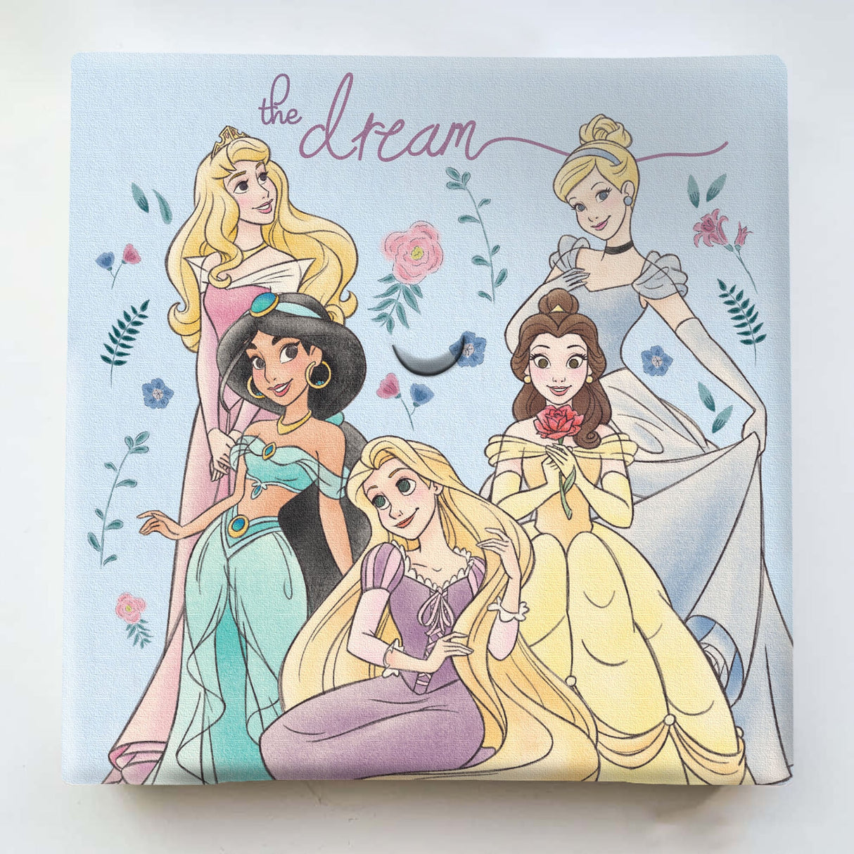 ディズニープリンセスのIKEBANA 20×20×2.7cm 一輪挿し 花瓶 ラプンツェル シンデレラ IKE-DSNY-2106-12