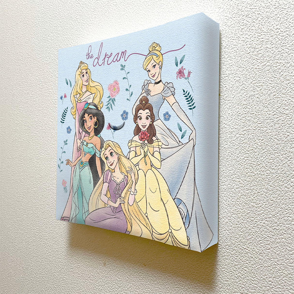 ディズニープリンセスのIKEBANA 20×20×2.7cm 一輪挿し 花瓶 ラプンツェル シンデレラ IKE-DSNY-2106-12