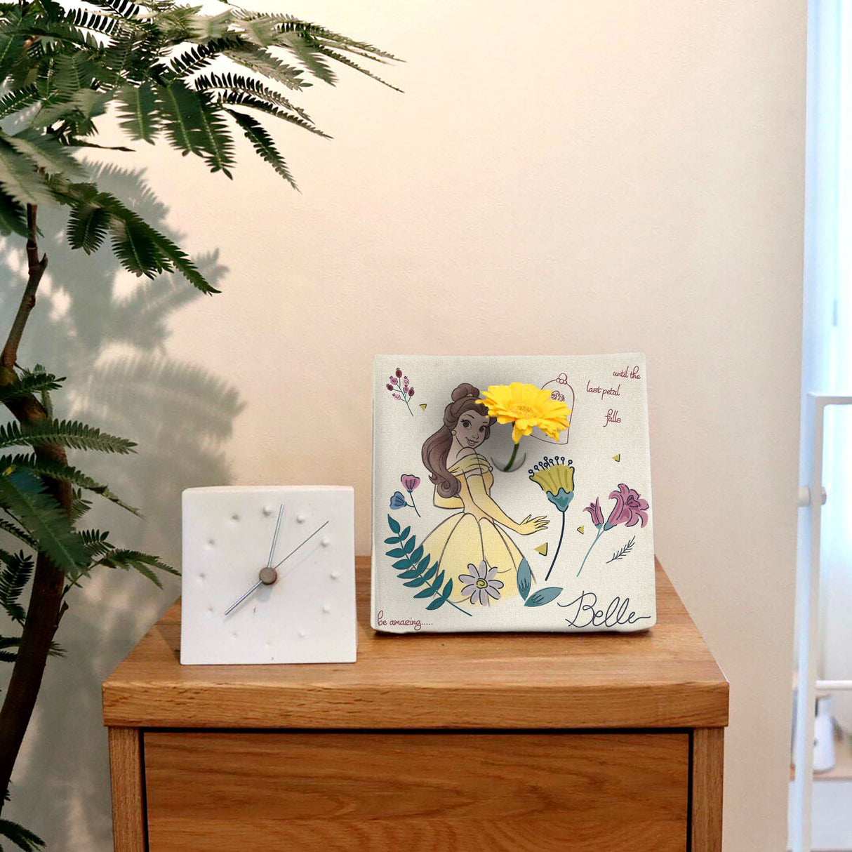 ベルのIKEBANA 20×20×2.7cm 一輪挿し 花瓶 ディズニープリンセス 美女と野獣 IKE-DSNY-2106-14