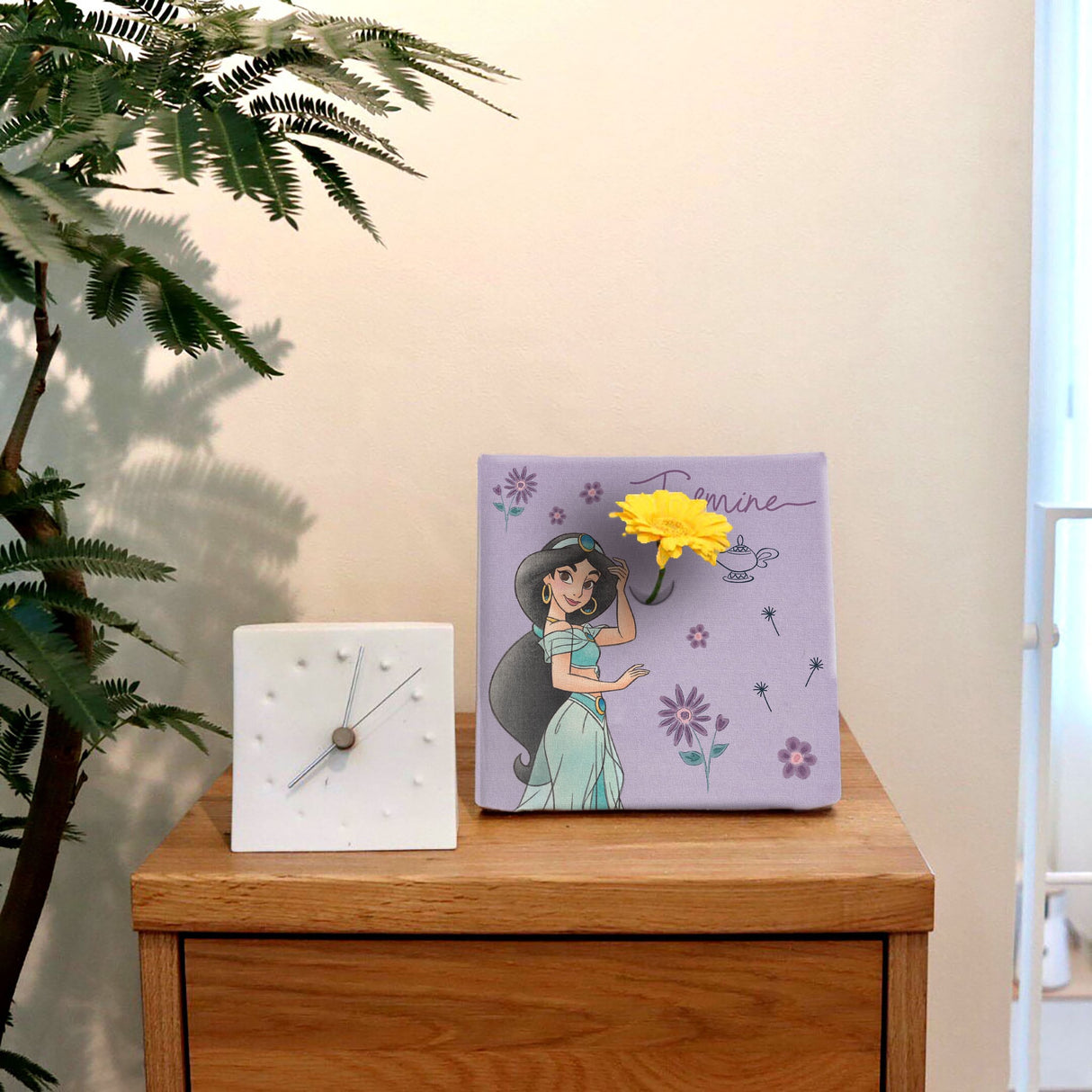 ジャスミンのIKEBANA 20×20×2.7cm 一輪挿し 花瓶 ディズニープリンセス アラジン IKE-DSNY-2106-15