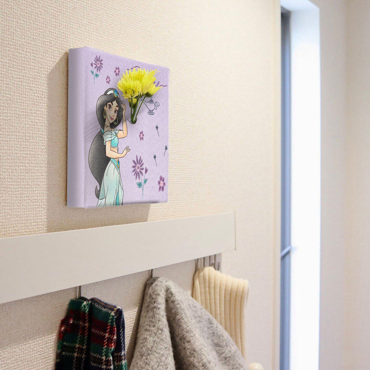 ジャスミンのIKEBANA 20×20×2.7cm 一輪挿し 花瓶 ディズニープリンセス アラジン IKE-DSNY-2106-15