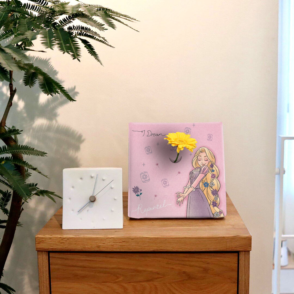 Rapunzel IKEBANA 20 x 20 x 2.7 cm Flower Vase Disney Princess IKE-DSNY-2106-17