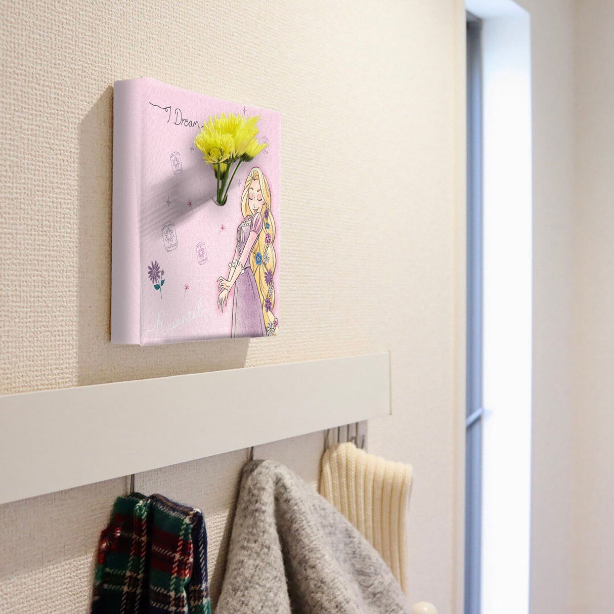 Rapunzel IKEBANA 20 x 20 x 2.7 cm Flower Vase Disney Princess IKE-DSNY-2106-17