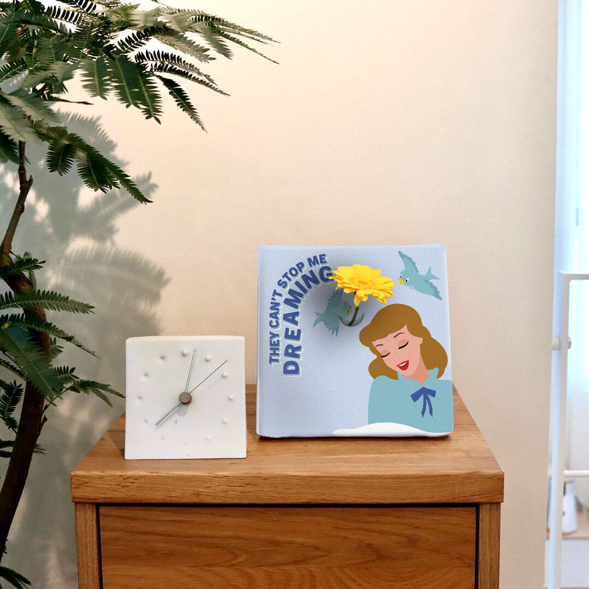 Cinderella IKEBANA 20 x 20 x 2.7 cm Flower vase Disney Princess IKE-DSNY-2106-18