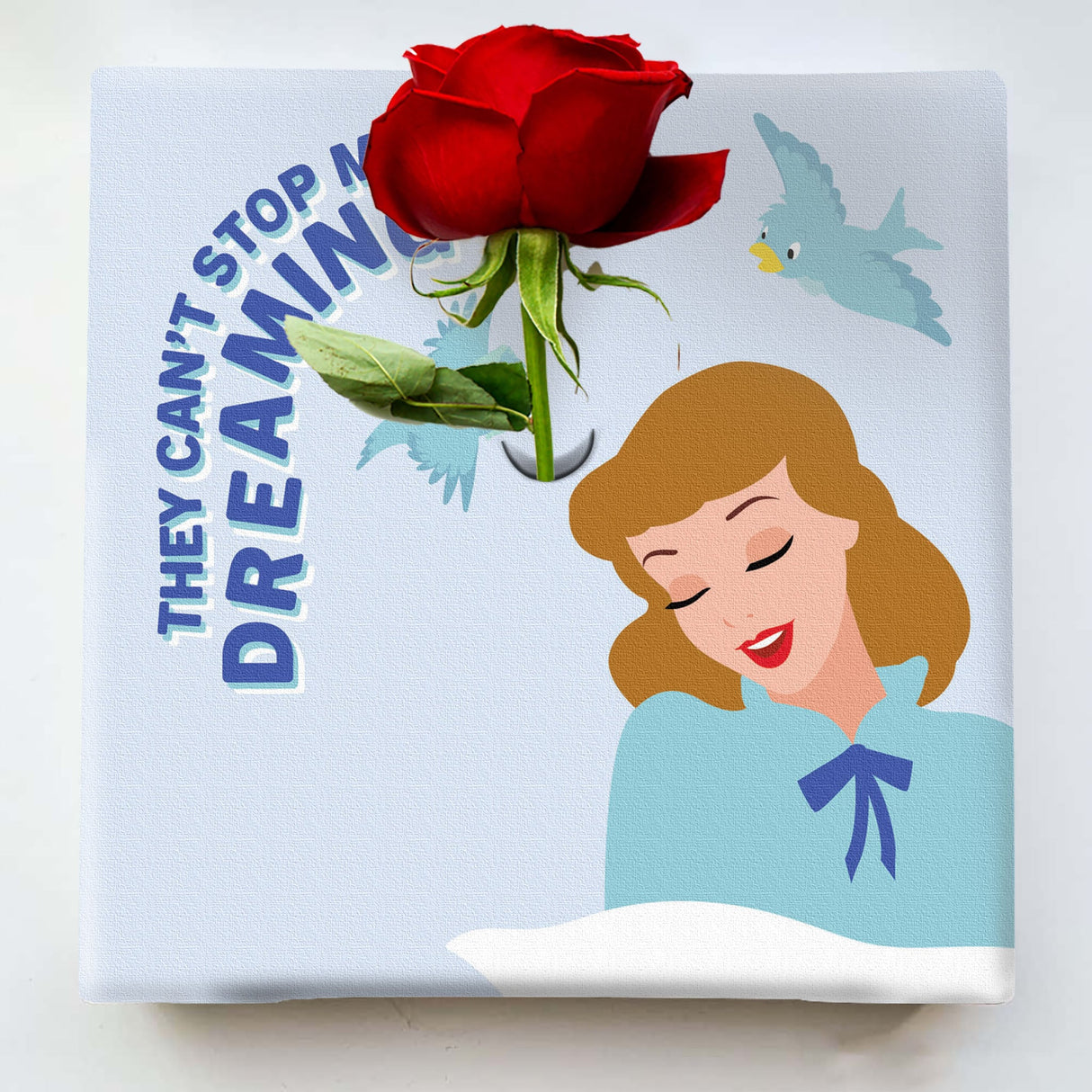 Cinderella IKEBANA 20 x 20 x 2.7 cm Flower vase Disney Princess IKE-DSNY-2106-18