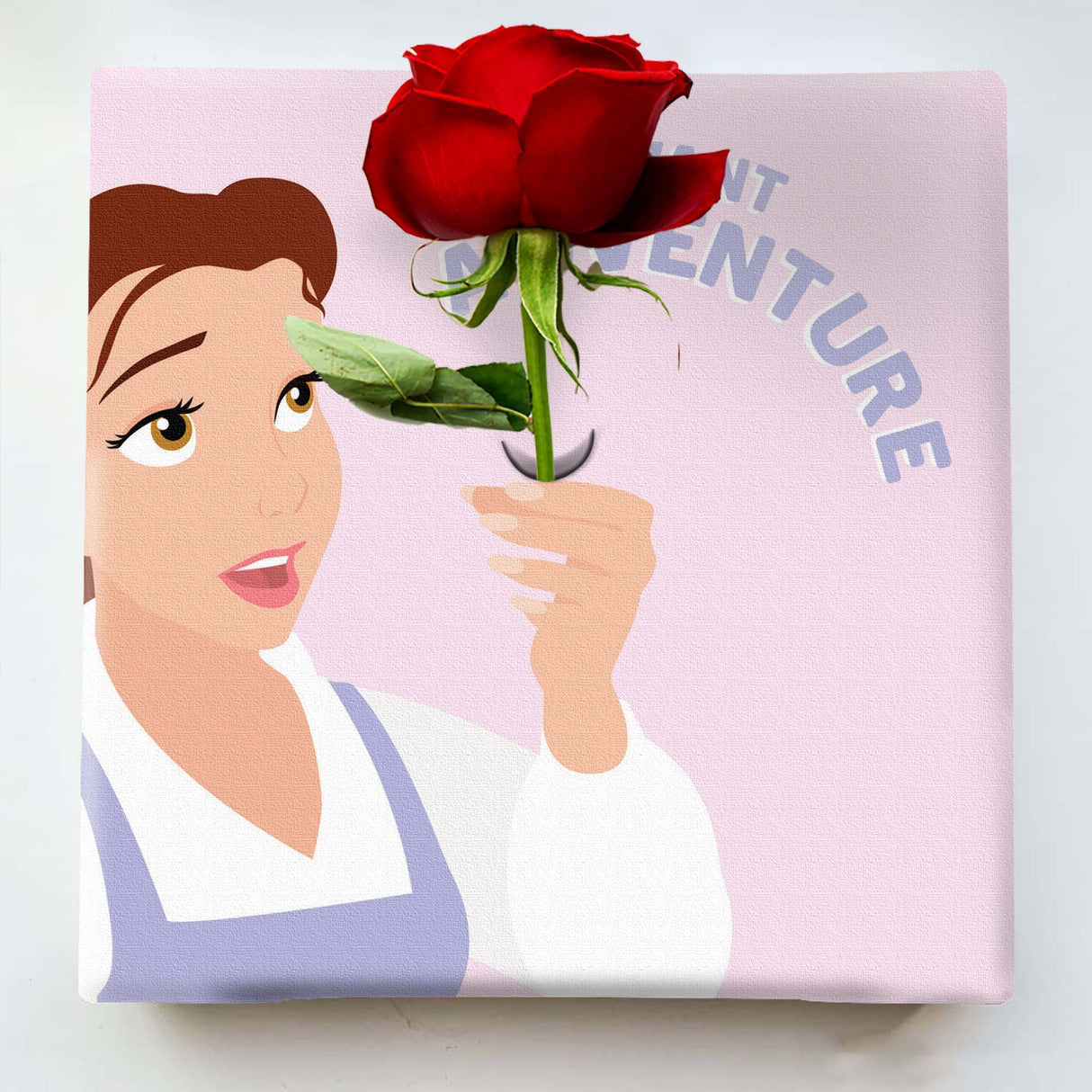 ベルのIKEBANA 20×20×2.7cm 一輪挿し 花瓶 ディズニープリンセス 美女と野獣 IKE-DSNY-2106-19