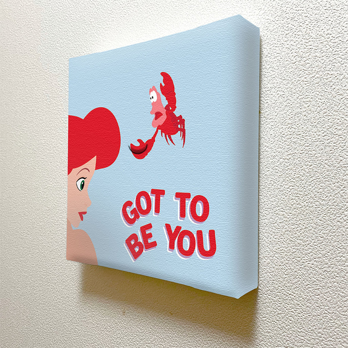 アリエルのIKEBANA 20×20×2.7cm 一輪挿し 花瓶 ディズニープリンセス リトルマーメイド IKE-DSNY-2106-20