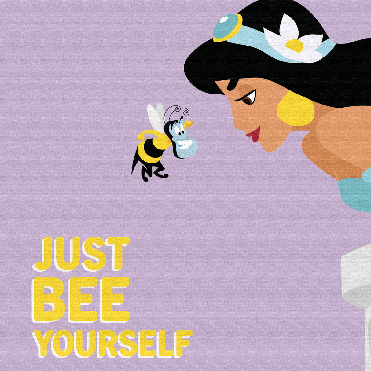 ジャスミンのIKEBANA 20×20×2.7cm 一輪挿し 花瓶 ディズニープリンセス アラジン IKE-DSNY-2106-21