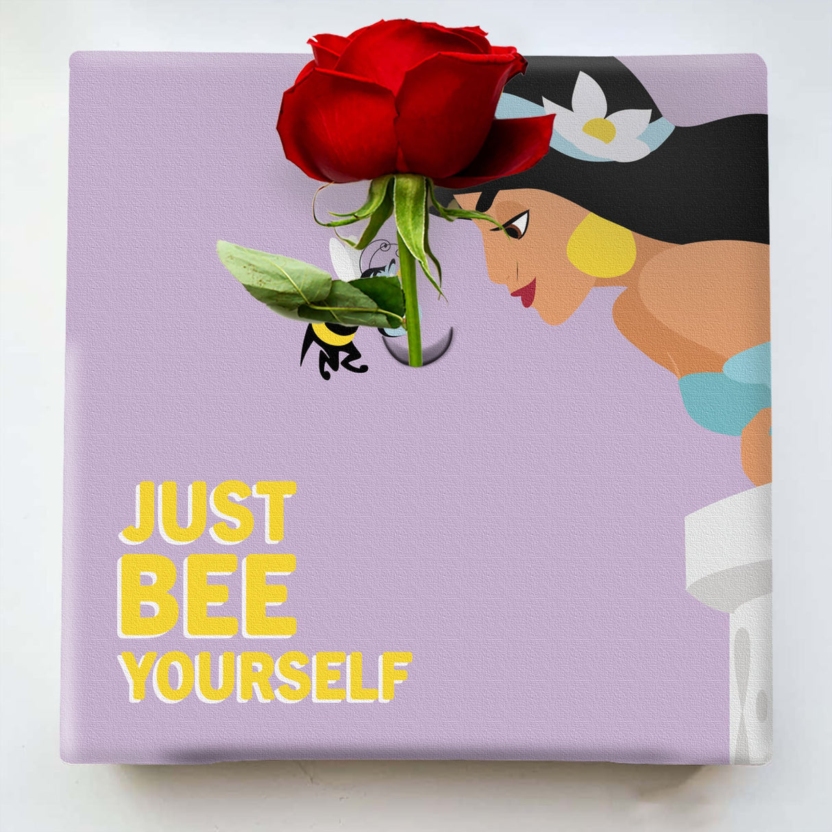 ジャスミンのIKEBANA 20×20×2.7cm 一輪挿し 花瓶 ディズニープリンセス アラジン IKE-DSNY-2106-21