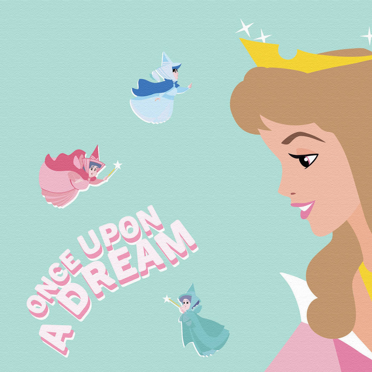 オーロラ姫のIKEBANA 20×20×2.7cm 一輪挿し 花瓶 ディズニープリンセス 眠れる森の美女 IKE-DSNY-2106-22