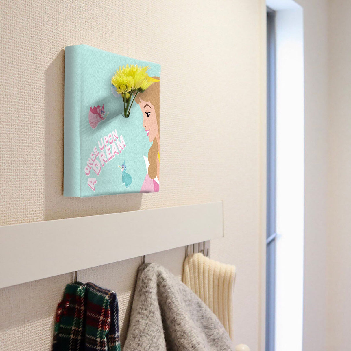 オーロラ姫のIKEBANA 20×20×2.7cm 一輪挿し 花瓶 ディズニープリンセス 眠れる森の美女 IKE-DSNY-2106-22