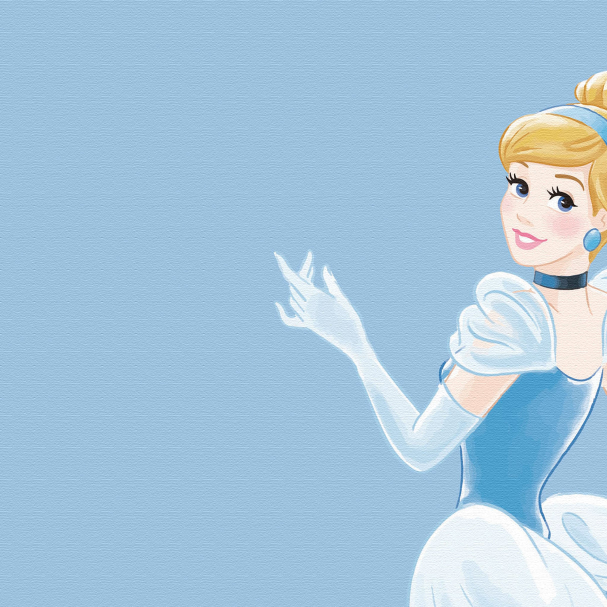 Cinderella IKEBANA 20 x 20 x 2.7 cm Flower vase Disney Princess IKE-DSNY-2106-23