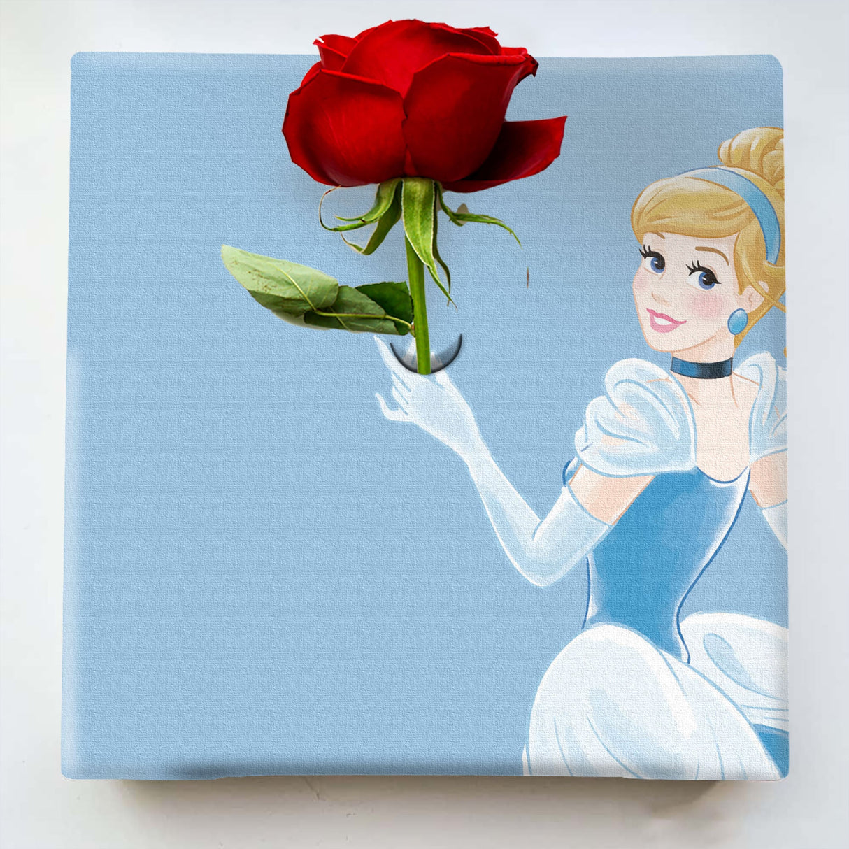 Cinderella IKEBANA 20 x 20 x 2.7 cm Flower vase Disney Princess IKE-DSNY-2106-23