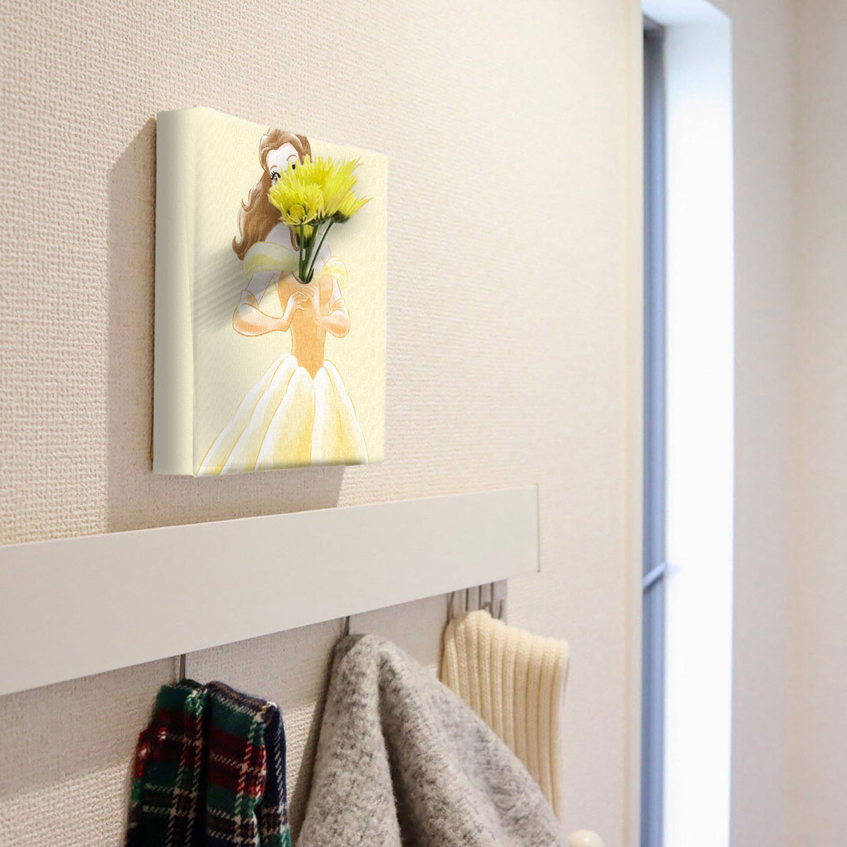 ベルのIKEBANA 20×20×2.7cm 一輪挿し 花瓶 ディズニープリンセス 美女と野獣 IKE-DSNY-2106-24