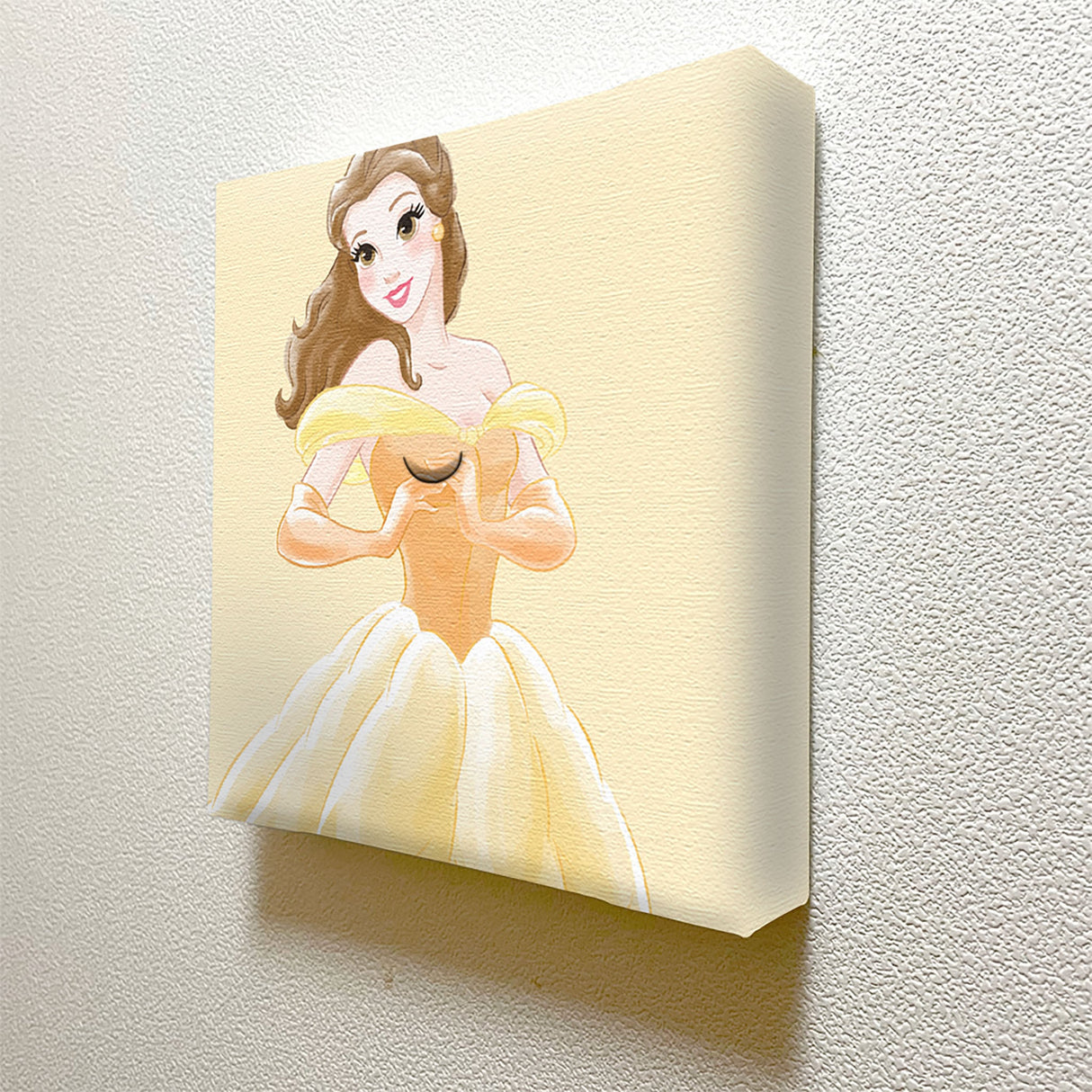 ベルのIKEBANA 20×20×2.7cm 一輪挿し 花瓶 ディズニープリンセス 美女と野獣 IKE-DSNY-2106-24