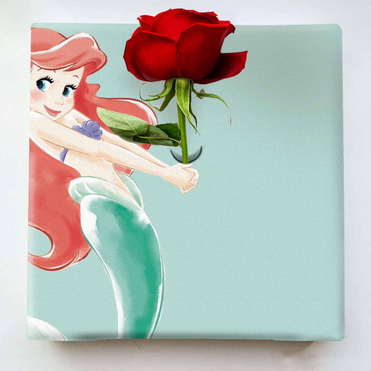 アリエルのIKEBANA 20×20×2.7cm 一輪挿し 花瓶 ディズニープリンセス リトルマーメイド IKE-DSNY-2106-25