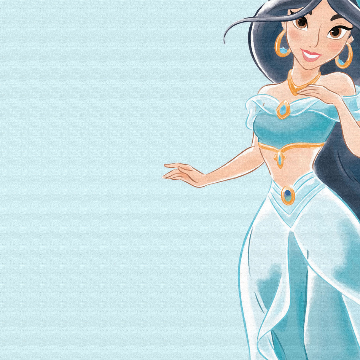 ジャスミンのIKEBANA 20×20×2.7cm 一輪挿し 花瓶 ディズニープリンセス アラジン IKE-DSNY-2106-26