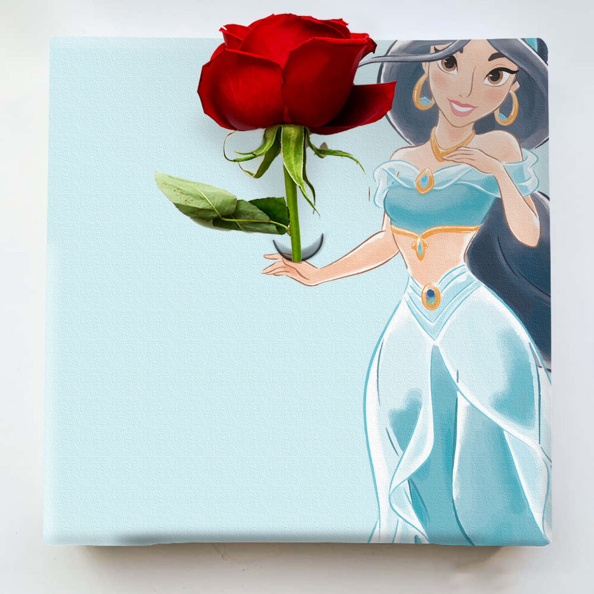 ジャスミンのIKEBANA 20×20×2.7cm 一輪挿し 花瓶 ディズニープリンセス アラジン IKE-DSNY-2106-26