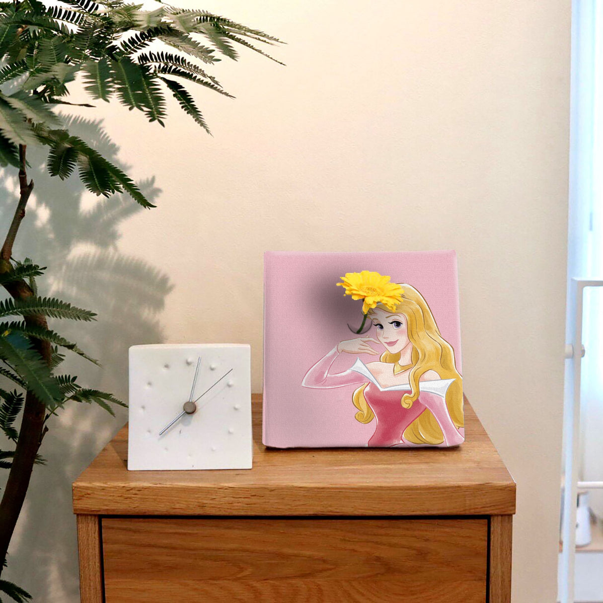 オーロラ姫のIKEBANA 20×20×2.7cm 一輪挿し 花瓶 ディズニープリンセス 眠れる森の美女 IKE-DSNY-2106-27