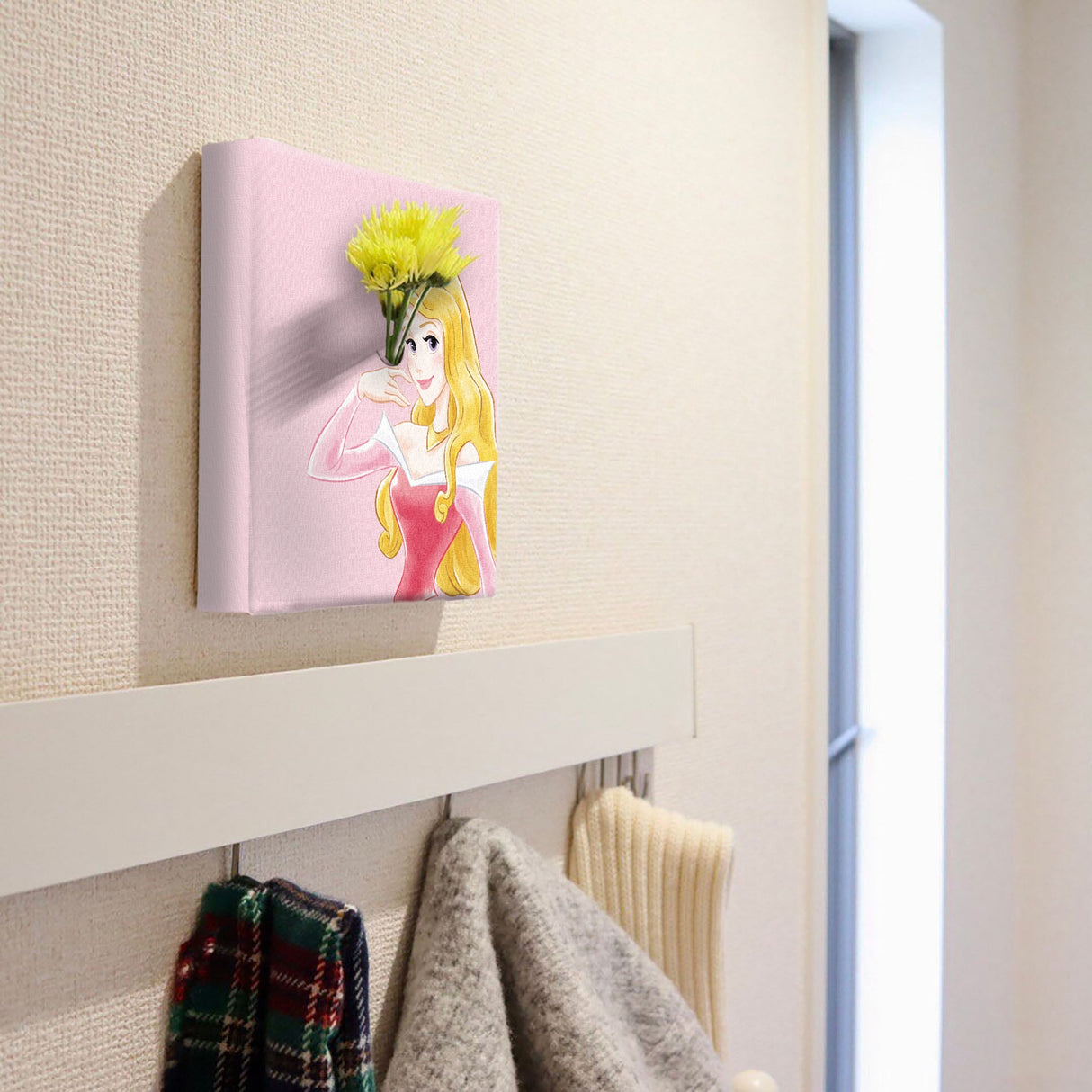 オーロラ姫のIKEBANA 20×20×2.7cm 一輪挿し 花瓶 ディズニープリンセス 眠れる森の美女 IKE-DSNY-2106-27