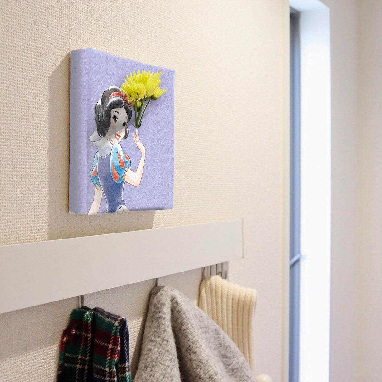 白雪姫のIKEBANA 20×20×2.7cm 一輪挿し 花瓶 ディズニープリンセス IKE-DSNY-2106-28