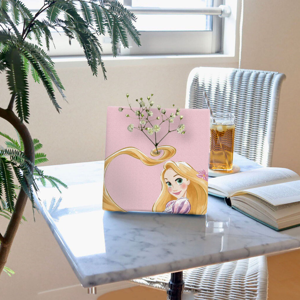 ラプンツェルのIKEBANA 20×20×2.7cm 一輪挿し 花瓶 ディズニープリンセス IKE-DSNY-2106-29