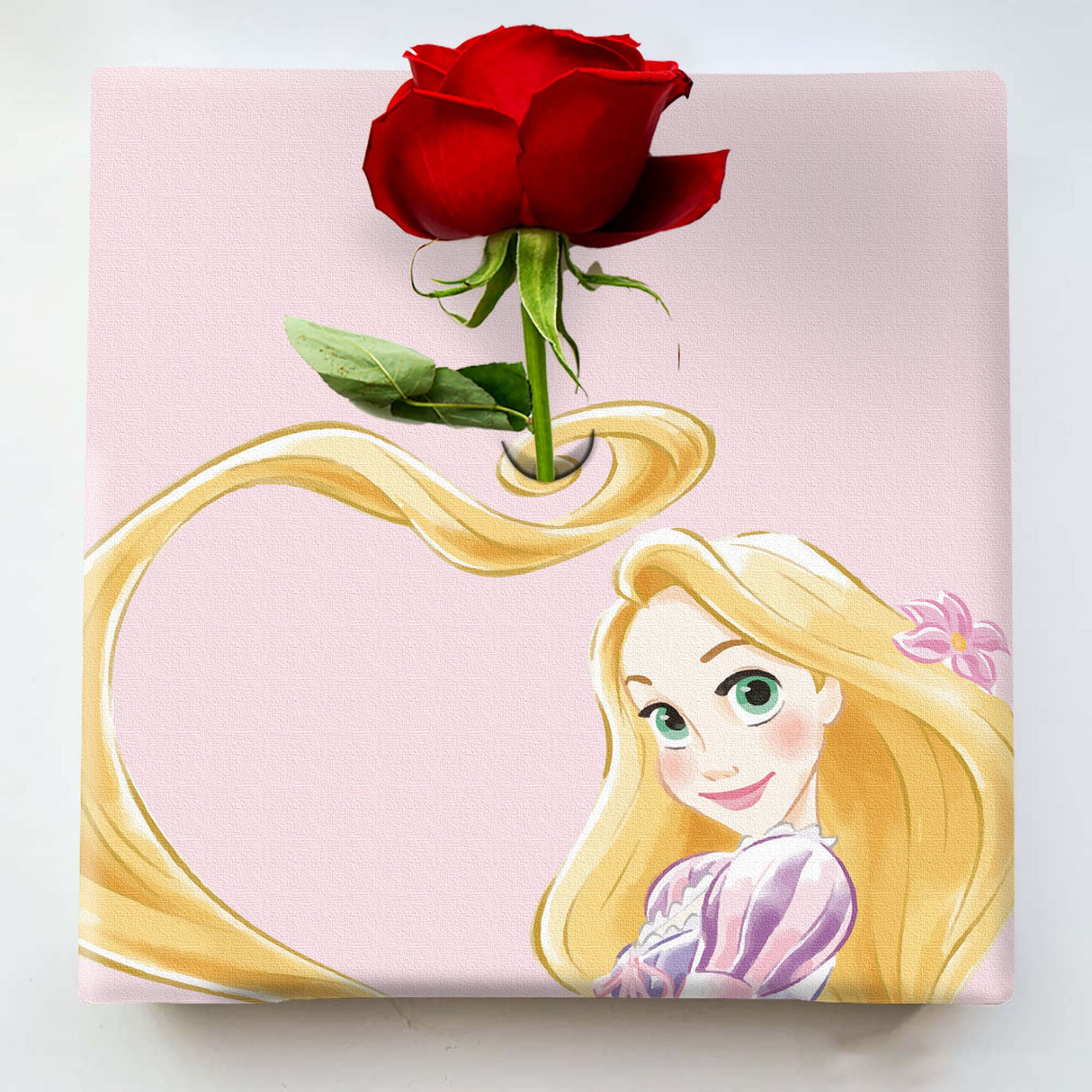 ラプンツェルのIKEBANA 20×20×2.7cm 一輪挿し 花瓶 ディズニープリンセス IKE-DSNY-2106-29